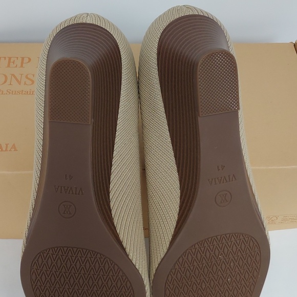 Vivaia Margo Almond Wedge Square Toe Shoes. New! - Picture 8 of 12